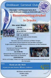 Rosenmontag in Drebkau
