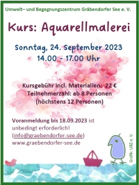 Kurs: Aquarellmalerei