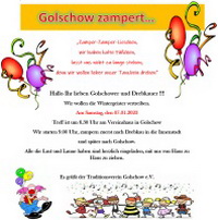Golschow zampert
