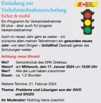 Verkehrsteilnehmerschulung