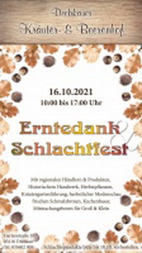  Erntedank- und Schlachtfest