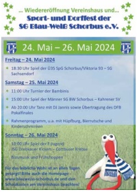 Sport- und Dorffest der SG Blau-Weiß Schorbus e.V.