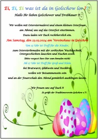 Osterfest mit Osterbastelei und Ostereier malen in sorbischer Wachsmaltechnik