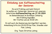 Kaffeenachmittag