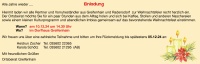 Weihnachtsfeier Greifenhain - Radensdorf