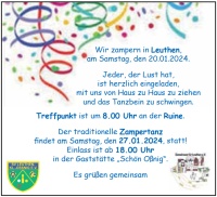 Zampern in Leuthen