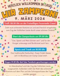 Zampern in Casel