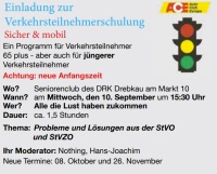 Verkehrsteilnehmerschulung