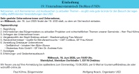 19. Unternehmerstammtisch                                                     