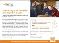 Einladung zum 50Hertz Infomarkt in Casel