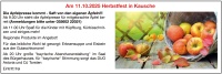 Herbstfest mit Apfelpresse und 