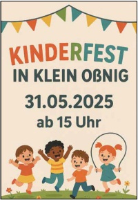 Kinderfest in Klein Oßnig