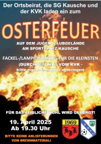 Osterfeuer Kausche