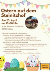 Ostern auf dem Steinitzhof                                                          