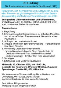 20. Unternehmerstammtisch                                                     