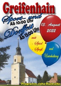 Sport und Dorffest