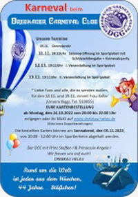 Generalprobe beim DCC