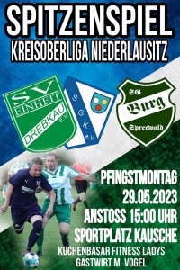 Spielgemeinschaft DrebKausche empfängt die SG Burg/Spreewald.