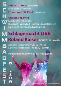 Schwimmbadfest