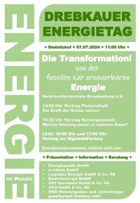 Drebkauer Energietag