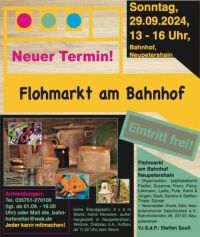 Flohmarkt am Bahnhof