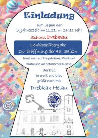 Schlüsselübergabe beim DCC