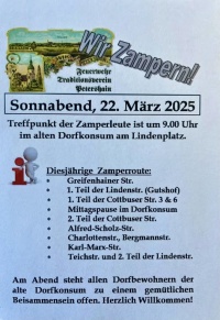 🤩🥳 Neupetershain-Nord zampert.🥳🤩