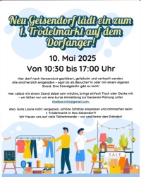 Neu Geisendorf - 1. Trödelmarkt 