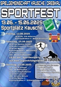Sportfest der Spielgemeinschaft KAUSCHE / DREBKAU