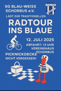 Radtour ins BLAUE