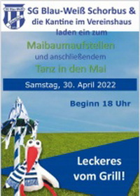 Maibaumaufstellen / Tanz in den Mai