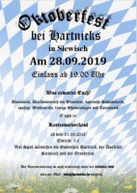 Oktoberfest bei Hartnicks