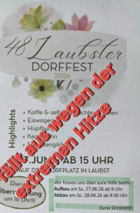 48. Dorffest Laubst