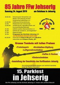 85 Jahre Ortswehr Jehserig und Parkfest