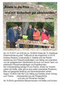 13. Drebkauer Pilzwanderung