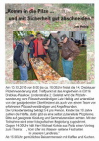 14. Drebkauer Pilzwanderung