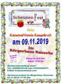 Scheunen Fest beim Karneval Verein Kausche e.V.