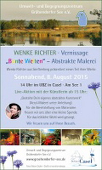Vernissage . Bunte Welten - Abstrakte Malerei