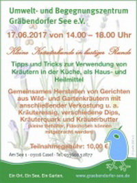 Kleine Kräuterkunde in lustiger Runde