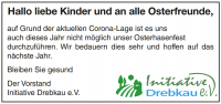 Osterhasenfest entfällt!