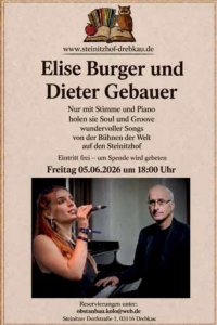 Klicken um zu vergrößern Elisa Burger und Dieter Gebauer