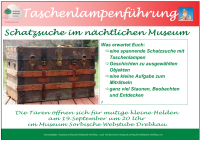 Schatzsuche im nächtlichen Museum
