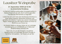 Lausitzer Weinprobe