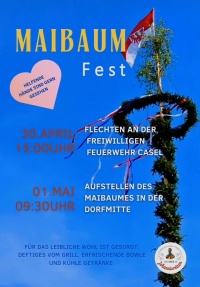 Maibaum stellen