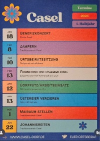 Ortbeiratssitzung