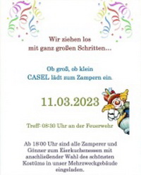 Zampern in Casel