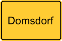 Einwohnerversammlung für den Ortsteil Domsdorf/Domašojce