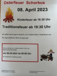 Osterfeuer