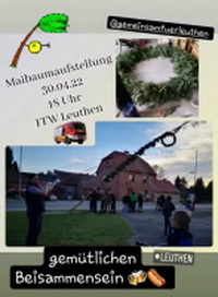 Maibaumaufstellung