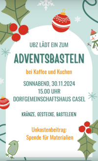Adventsbasteln